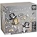 Amscan Opulent Affair 2025 New Year's Eve Party Supplies for 100, Includes Top Hats and Tiaras