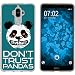 Produktbild PhoneNatic Case kompatibel mit Huawei Mate 9 Silikon-Hülle Crazy Animals Panda M2