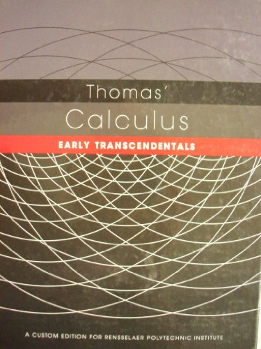 Thomas' Calculus: Early Transcendentals [12 E] ... 1256361135 Book Cover