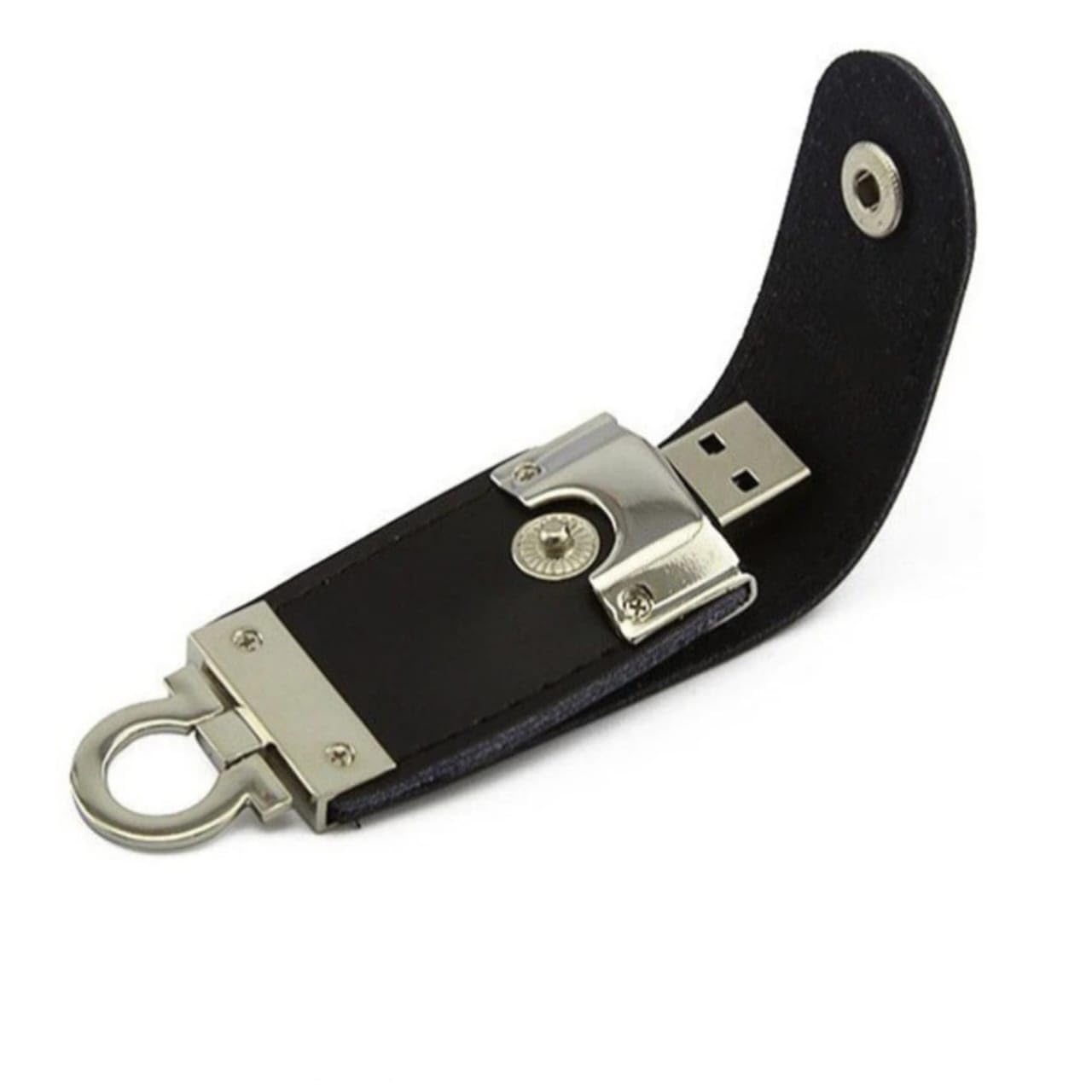 Otario® Leather Pendrive Keychain USB Flash Drive 32GB | Free Type-C OTG Adapter Included | Stylish Keyring Shape Rotating with Premium Finish | Portable for Laptop, Computer, Car Music, Mobile-image-46