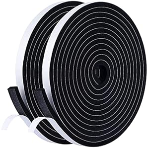 Bynsaer Selbstklebendes Schaumstoff Dichtungsband I-S-W 8m