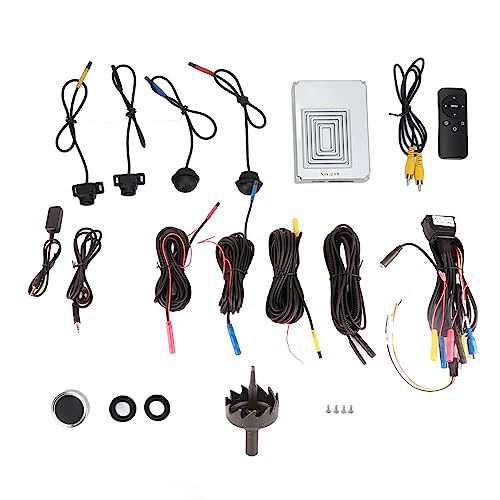 Système de Caméra de Voiture avec Vue sur les Oiseaux à 360 Degrés Système de Soins à 360 Degrés Abs en Métal Système de Caméra Environnante à 360 Degrés Nightn Grand Angle de