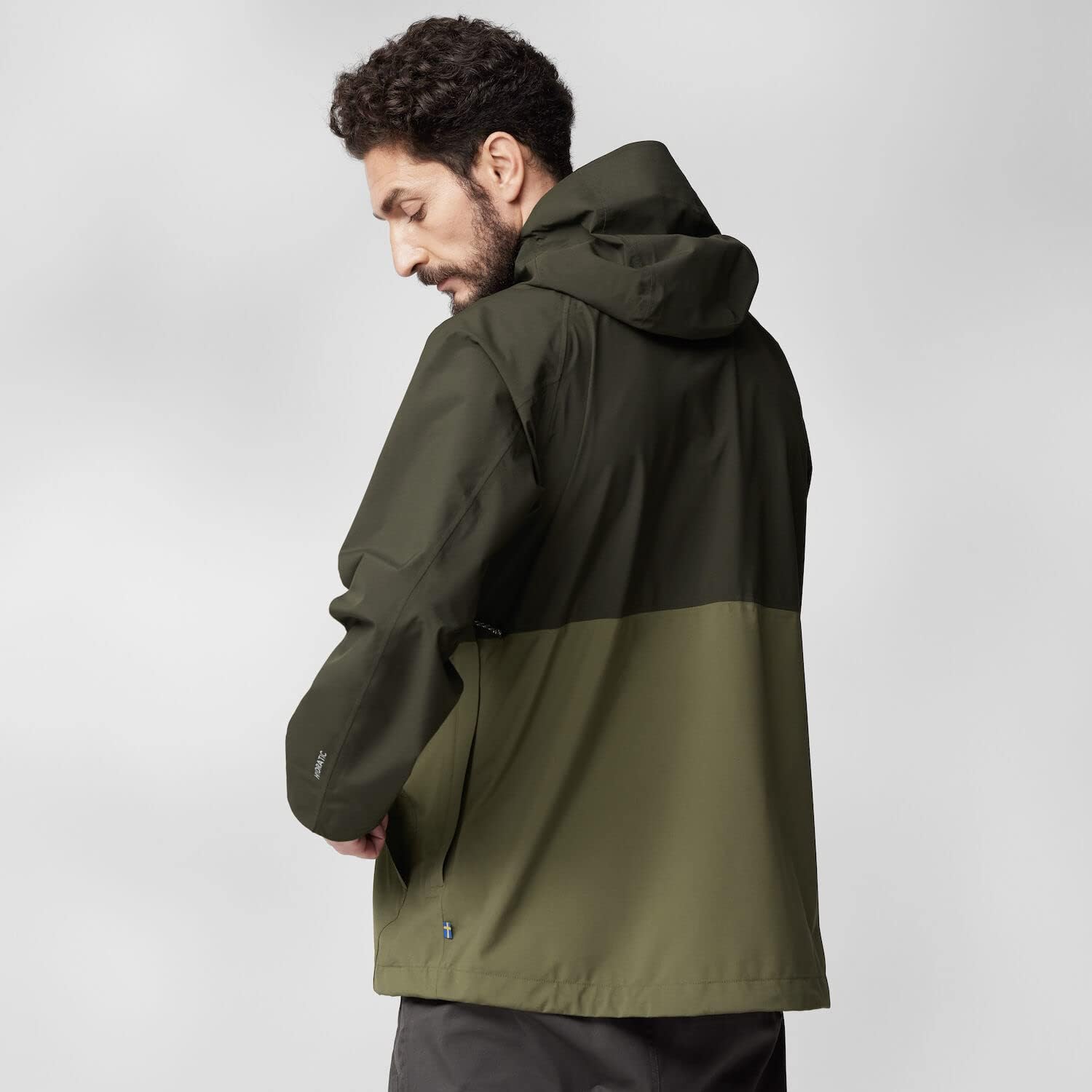 Fjallraven Vardag Hydratic Anorak - Men's Deep Forest/Laurel Green, L