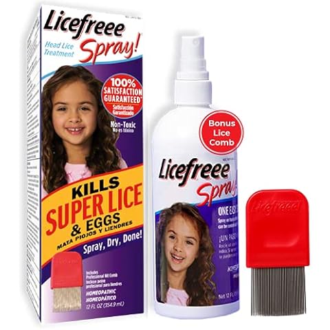 Licefreee Spray Family Size Lice Treatment Cover