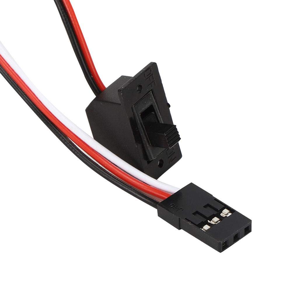 T best Motor RC, Modelo RC Coche 540 Motor de Cepillo con 320A Cepillo ESC RC Piezas Accesorios Universal(45T)
