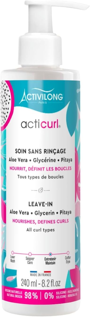 Activilong Acticurl Hydra Leave In Pitaya Glycerin Aloe Vera 240 ml