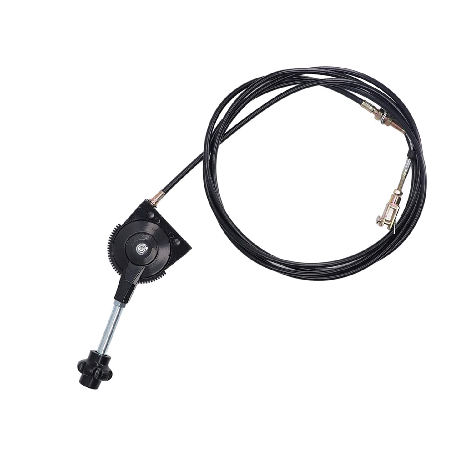 Excavator Hand Throttle Cable, More Timely Response Easy to Install Excavator Engine Control Cable Stainless Steel Joint for Industrial Use