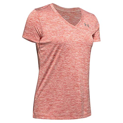 Image of Under Armour Womens Tech V-Neck Twist Short-Sleeve T-Shirt