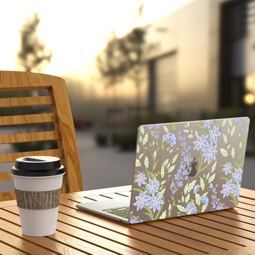 Funda MacBook Pro 14 transparente esmerilada compatible con modelos M2 y M3 2