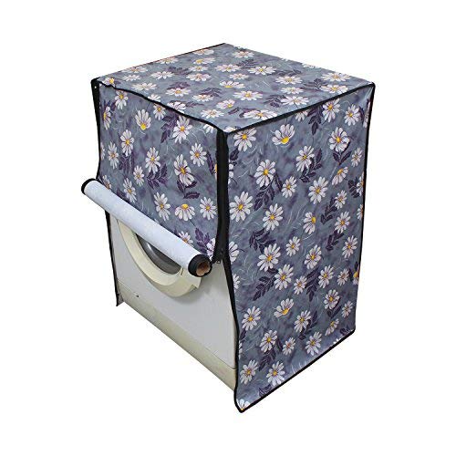 Image of Lithara Waterproof Front Load Washing Machine Cover For 7 Kg, 7.2 Kg, 7.5 Kg, 8 Kg (Design 10)