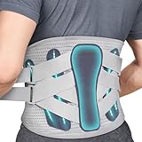 Umbilical Hernia Belt, Elastic Abdominal Binder Lower Waist Support Belt, Post Surgery Postpartum Belly Band Belly Wrap Hernia Belt Stomach Compression Wrap for Men and Women (XX-Large)