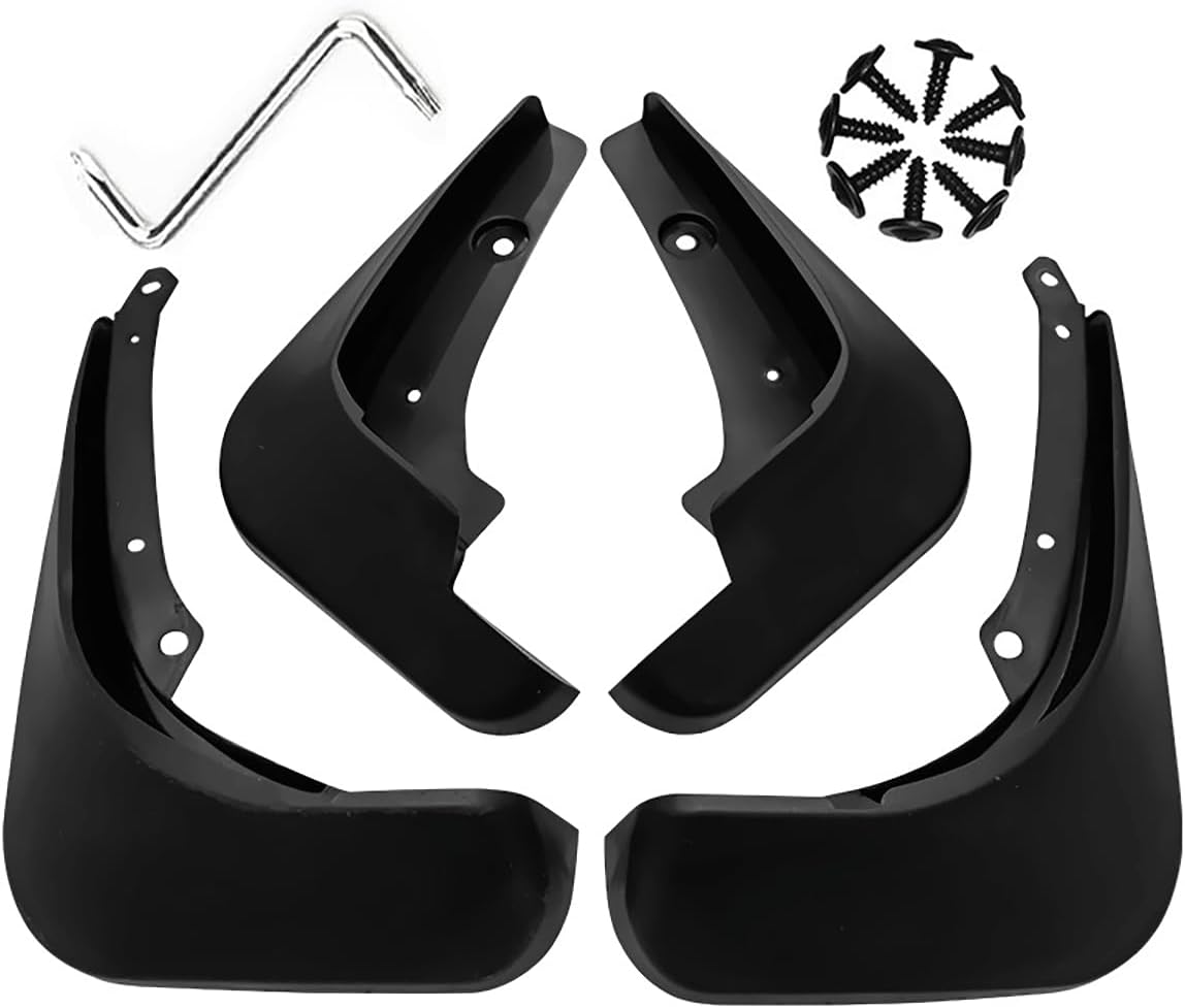 Mud Flaps Fit for 2019-2022 Chevrolet Trax, Mud Flaps Front & Rear Mud Splash Guards Accessories Black, 4 Pc