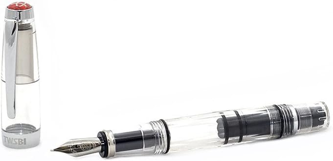 TWSBI Diamond Mini Clear Fountain Pen EF nib