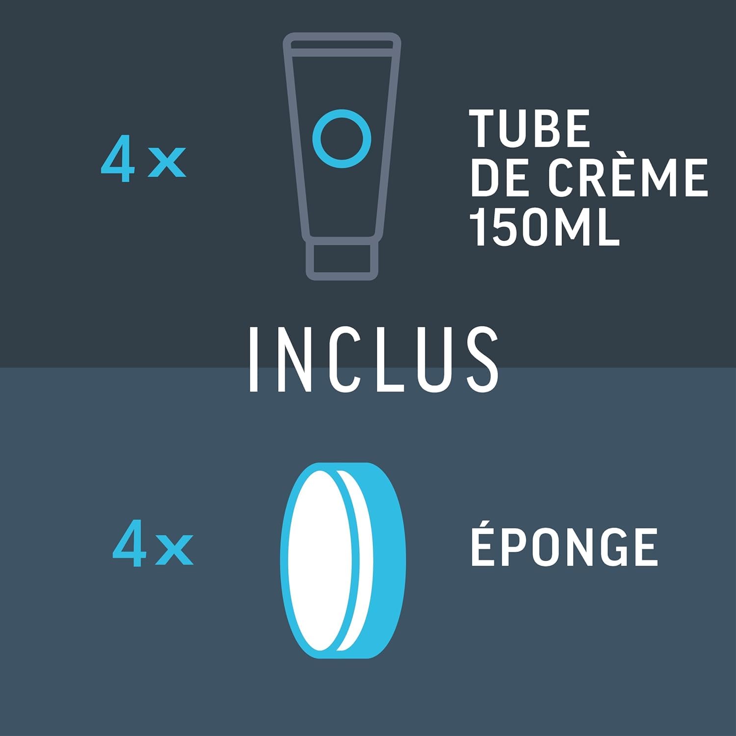 VEET MEN - Creme depilatorie da uomo sotto la doccia, pelli sensibili (crema depilatoria sotto la doccia, 4 x 150 ml)