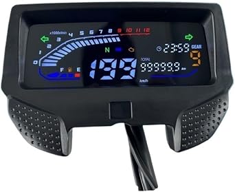 Motorcycle Odometer Instrument for CBX150 SDH150-15 19 Motorcycle LED Digital Meter Tachometer Assy