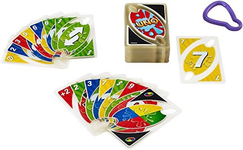 Uno Splash Card Game With Waterproof Cards And Portable Clip For Travel, Camping And Game Nights Away #TOP2