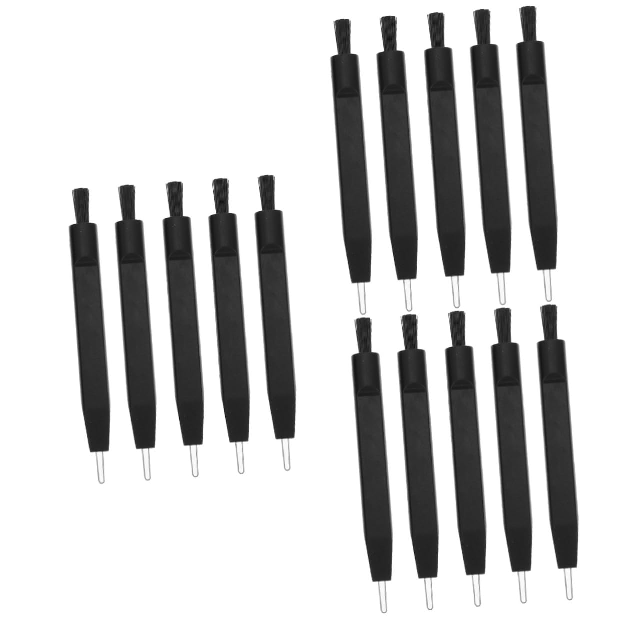 FRCOLOR 3sets Cleaning Accessories Brush Cleaning Tools Hearing Amplifier Cleaner Cleaning Tool Kit Remover Ear Wax Removal Tool U Shaped Hook Cleaning Hook Nylon 5pcs*3