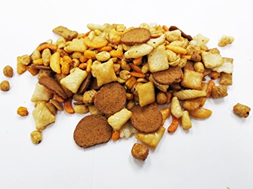 Imperial Mixed Nuts Bar Mix - Tasty Nut Snack Featuring BBQ Corn Nuts, Oriental Rice Cracker Mix, BBQ Corn Sticks, BBQ Peanuts, BBQ Rye Bagel Chips. (Crunchy BBQ)