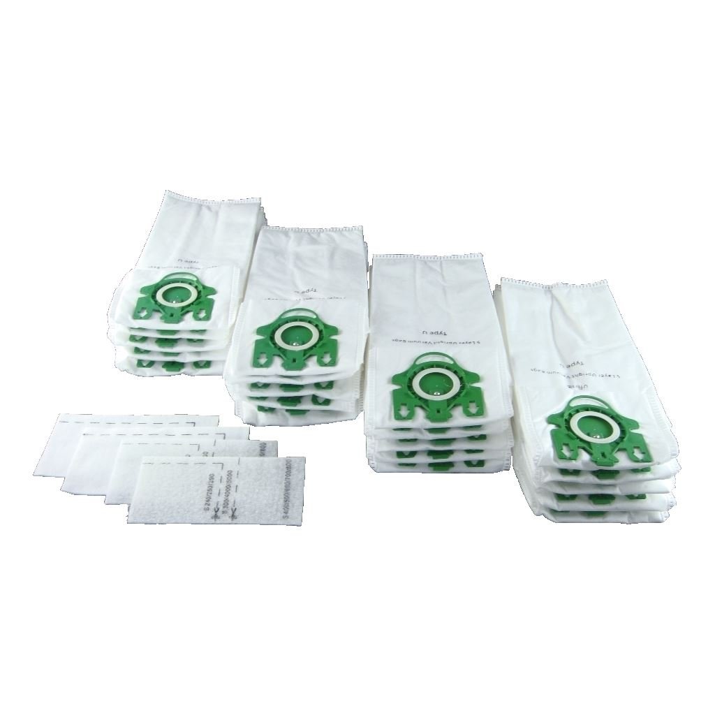Ufixt Yourspares Vacuum Bags Type U x 20 (Upright) + Filters Compatible with Miele S7000, S7210, S7260, S7280 and S7580