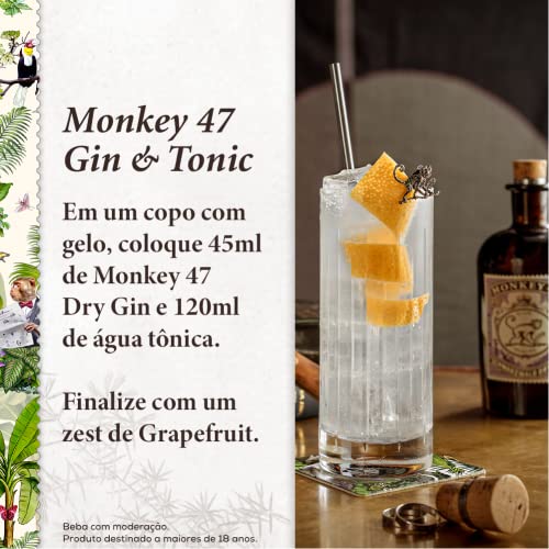 Monkey 47 Monkey 47 Schwarzwald Dry Gin 47% Vol. 0.5L - 500 ml
