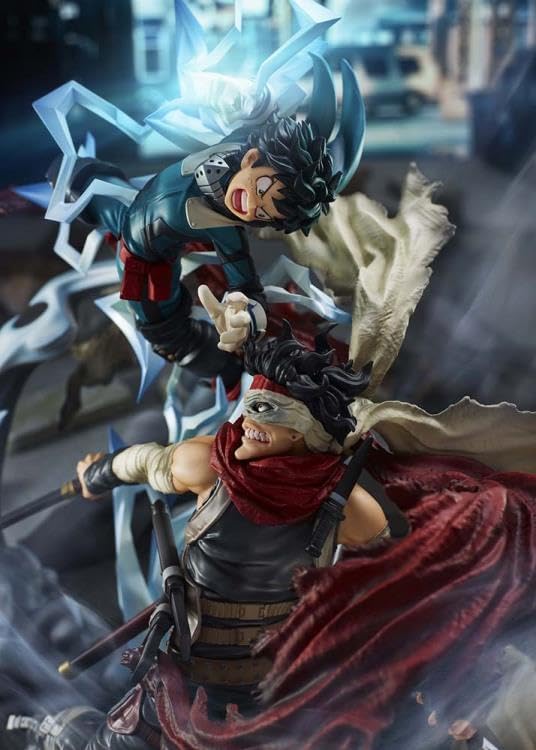 Miniatura 8 de Takara Tomy My Hero Academia Izuku Midoriya vs. Stain Estatua de PVC