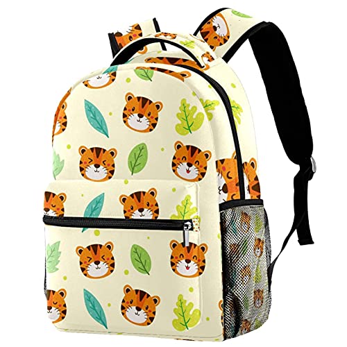 Sac à dos d'école au motif floral aquarelle unique et multicolore 2