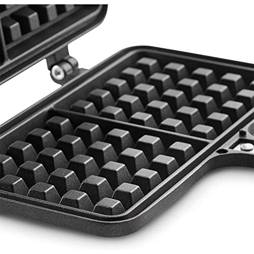 PDFF Stove Top Waffeleisen, 2-Scheiben-Belgische Waffel-Maschine Mit Antihaft-Beschichtung, Bakelithandgriff… – Bild 7