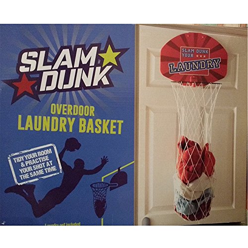 Ardisle Slam Dunk Childrens Over Door Laundry Basketball Mens Ladies Xmas Gift Basket Gift Gadget Men Boys Toy