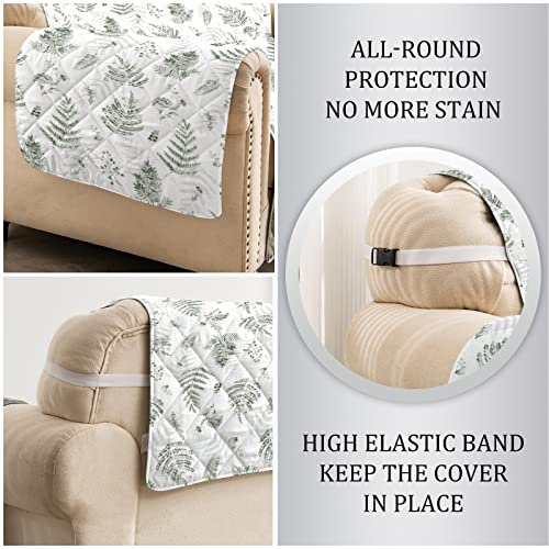 Yiyea 2 In 1 Printed Couch Cover - 100% Waterproof 4 Seater Sofa Cover, With Non-Slip Elastic Straps, And Replaceable Sofa Cushion Covers - Couch Cover For Dogs, Pets, Kids (4 Seater Sofa) #TOP5