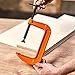 Pony Jorgensen 2660 6-Inch C-Clamp, Orange
