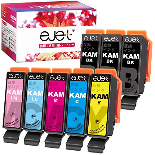 Amazon.co.jp: ejet KAM-6CL-L エプソン 用 インク カメ epson