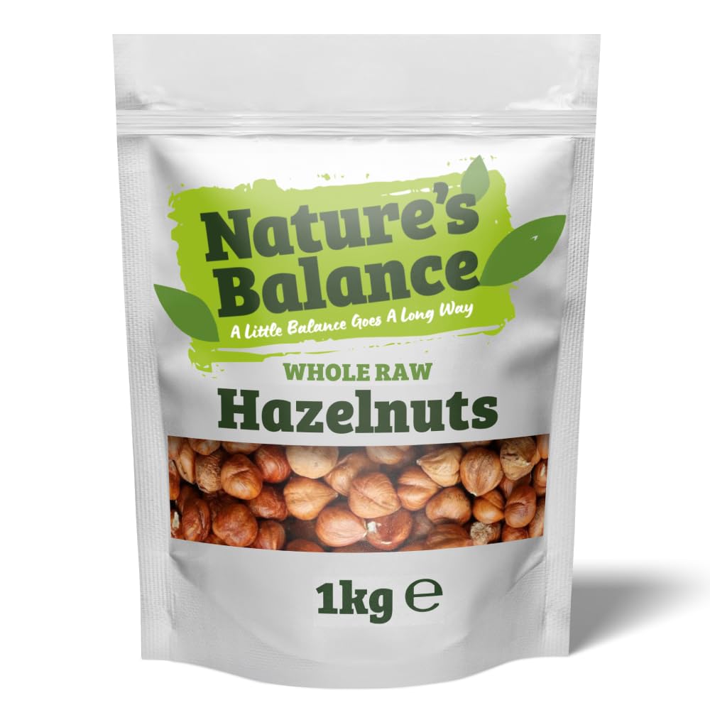 Natures Balance Whole Raw Hazelnut 1kg
