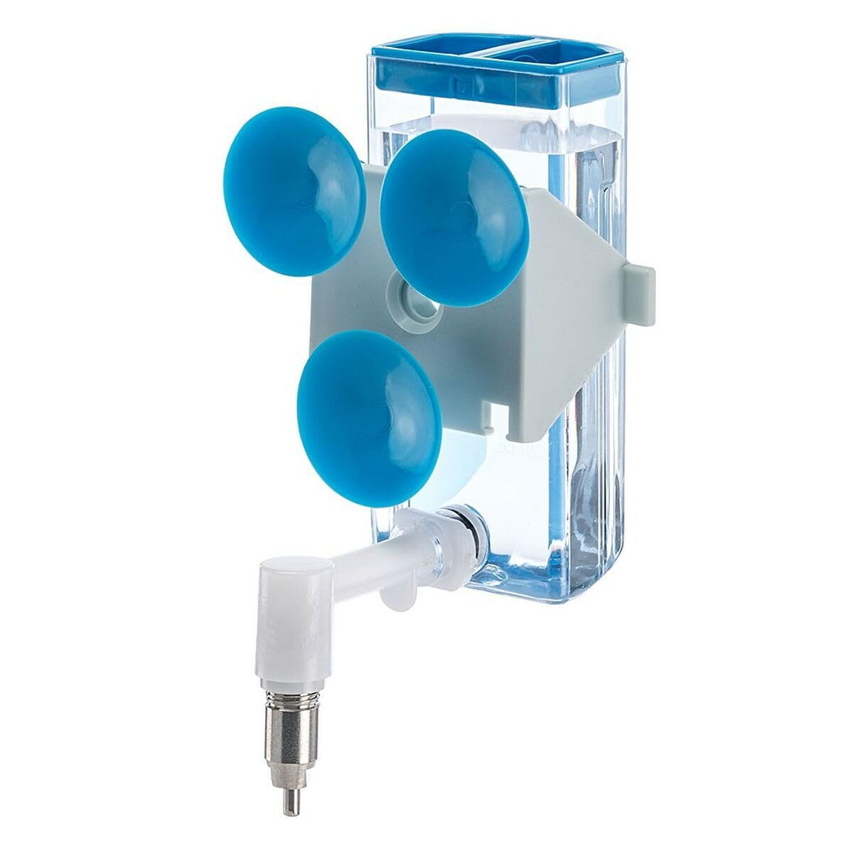 Ferplast Beverino per Criceti, Topolini e Gerbilli SIPPY S, Bottiglia per l'Acqua Capacità 100 cc, Sistema di fissaggio su rete metallica o superfici lisce 8,5 x 6,5 x h 15 cm - 0,1 L
