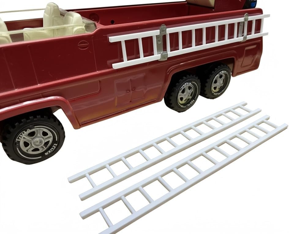 2pcs Fire Truck Replica 11.5" × 1.25" Ladders for Tonka 32202 Aerial Ladder