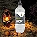 The Dreidel Company Liquid Paraffin Lamp Oil - 1 Liter - Smokeless, Odorless, Ultra Clean Burning Fuel for Indoor and Outdoor Use (Clear) (Single)