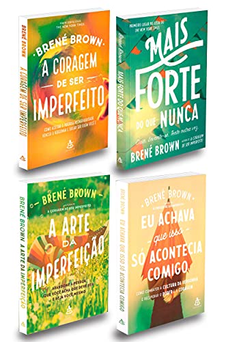 A Coragem de Ser Imperfeito - Kit Com 4 Livros