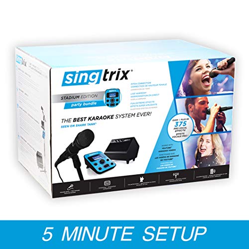Singtrix Portable Karaoke Machine On Shark Tank, Kids & Adults, AllIn