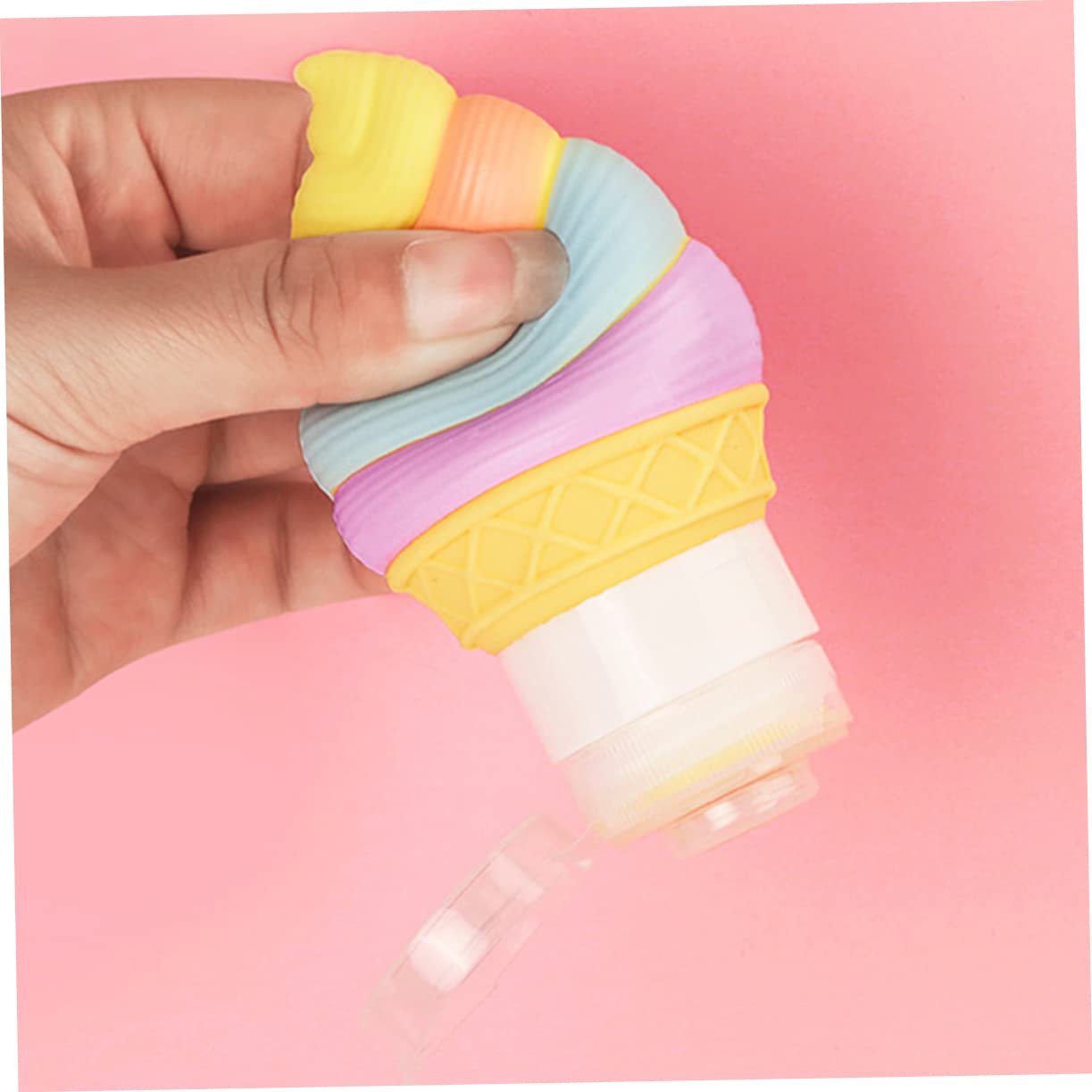 Mipcase 9pezzi Bottiglie Da Viaggio Silicone Contenitori Squeezable Per Shampoo e Lozioni Impermeabili e Leggeri Pratico Per Liquidi Da Viaggio