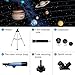 Telescope for Beginners Kids, Portable 90X Astronomical Telescope with Tripod, 2 Eyepieces, 1.5X Barlow Len