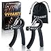 Handtrainer mit Verlängertem Griff,Verstellbarem Widerstand 5kg-60kg Fingertrainer , Unterarmtrainer zur Wiederherstellung der Handkraft, Fitnessübung oder zum Stressabbau, 2er-Set