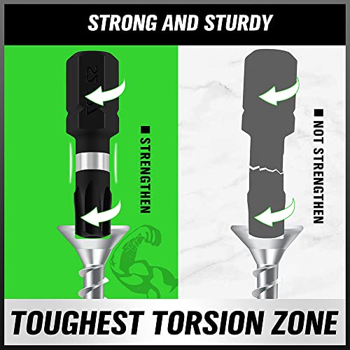 SWANLAKE GARDEN TOOLS 20 ADET Kurcalamaya Dayanıklı Yıldız Uç Seti, Torx Uç Seti, Darbe Sınıfı Güvenlik Torx Uç Seti, 1/4" Altıgen Şaft, S2 Alaşım Çelik, T4-T40