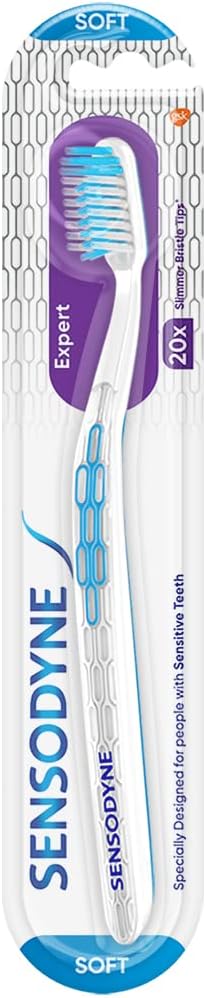 Expert Toothbrush | 20X Slimmer Bristles for Expert Cleaning | Pack of 1 Tooth Brush | Dentist Recommended Brand