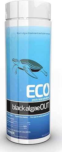 Ecológico eliminador de algas negras para piscinas mata las algas y elimina las manchas en las piscinas.