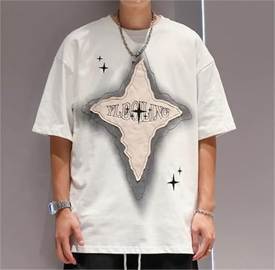 【HI FI FNK】Starstar Oversized Top 51bLY9XgrSL._AC_SX569_.jpg