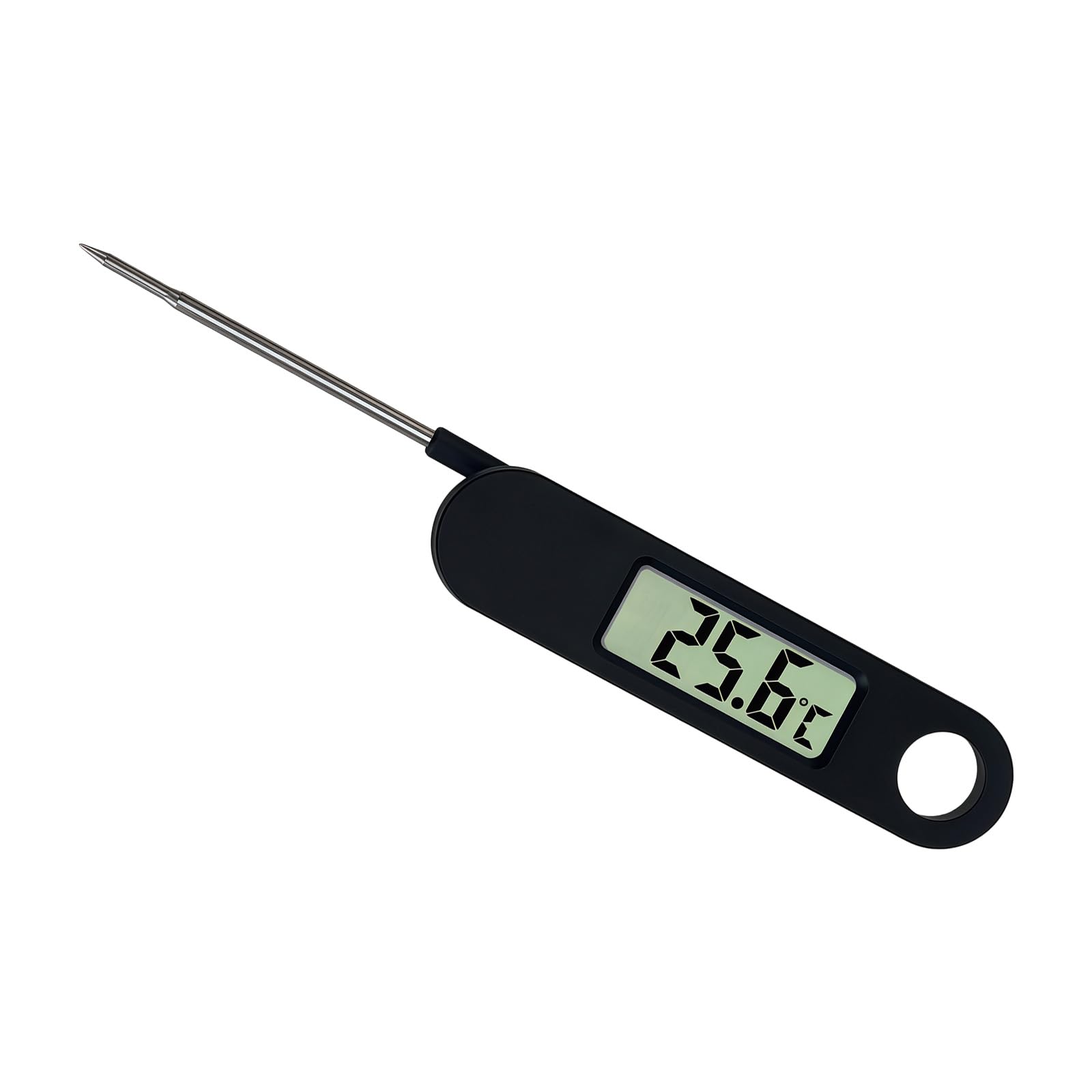 180 Degree Rotating Steel Probe Kitchen Thermometers Fast Response for Oil Milk Candy & Meat Temperature Bending Food Thermograph
