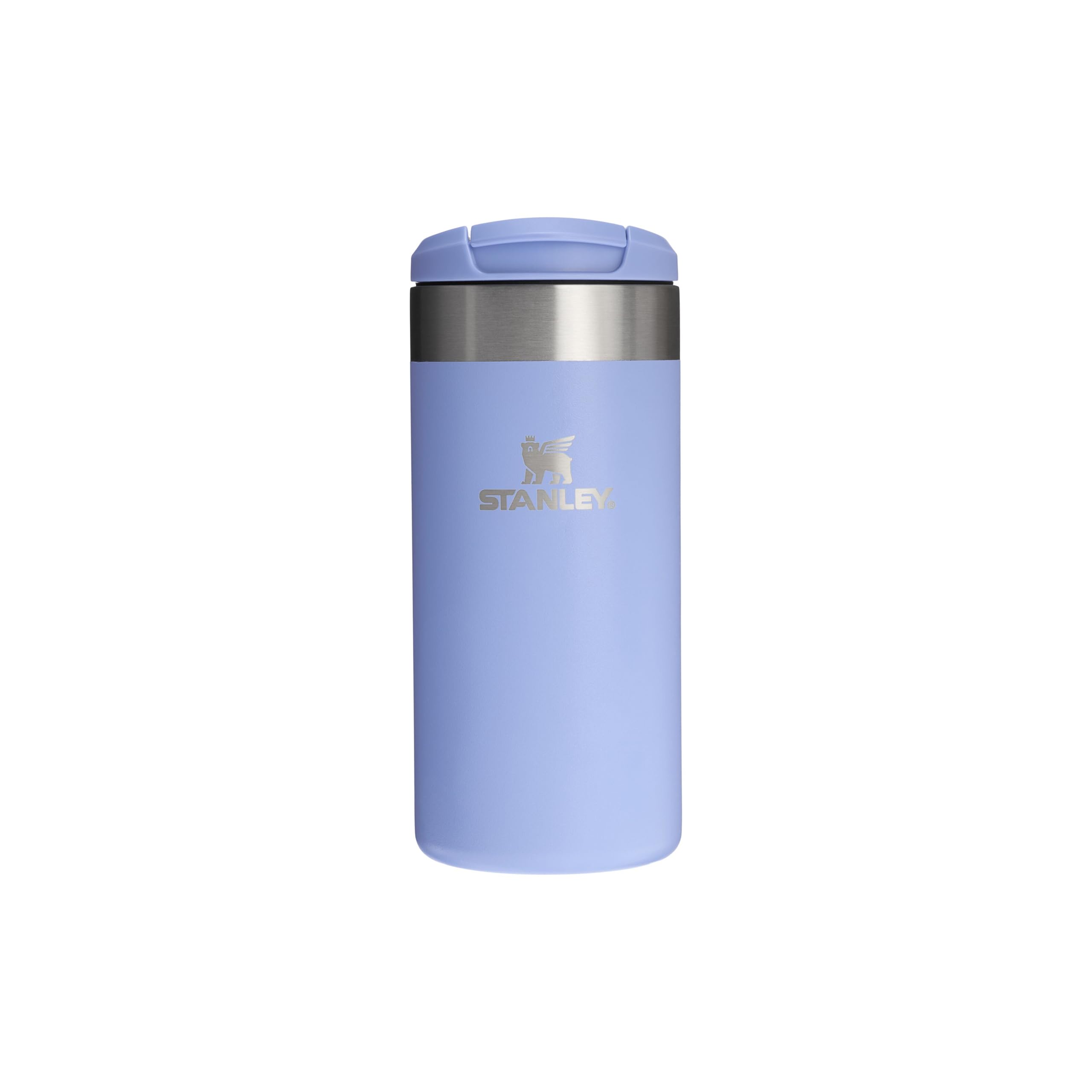 Stanley 1913 Aerolight Transit Travel Mug 0.35L - Keeps 4 Hours Hot - 6 Hours Cold - Dishwasher Safe - Leakproof - Car Cup Holder Compatible - Insulated Coffee Cup - Hydrangea โ image 1