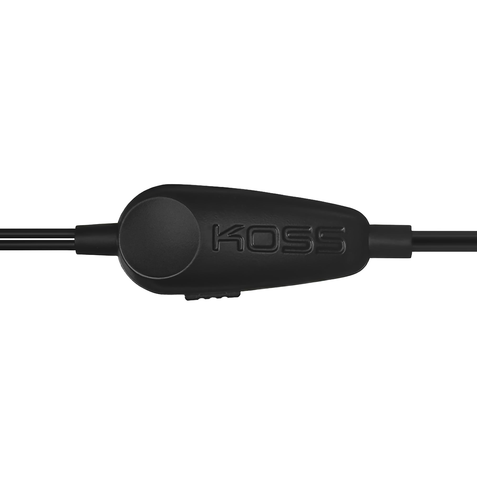 Koss KTXPro1 - Auriculares supraaurales de estilo retro, aspecto de los años 90, control de volumen en línea, enchufe de 3,5 mm, controladores dinámicos de titanio de 60 ohmios, color negro