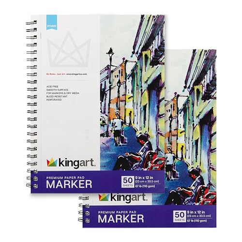 Papier marqueur KINGART pour dessiner au studio ou à la maison - 2