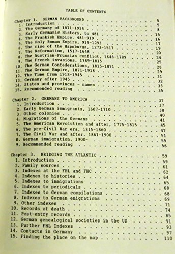 German Genealogical Research 0913857157 Book Cover