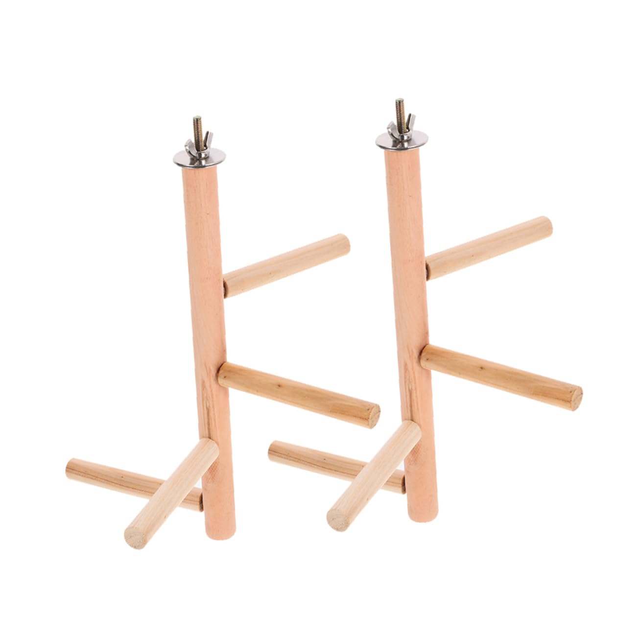 Yardwe 10 Piezas Pájaro De Juguete Jaula De Pájaros Perchas para Jaulas De Pájaros Accesorios para Percha De a para Periquitos a De Pájaro Cacatúa Juguetes De Madera